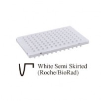 [MB-Q96-LBR-W] 0.1ml Low Profile qPCR 96 well White Plate (semi skirted)